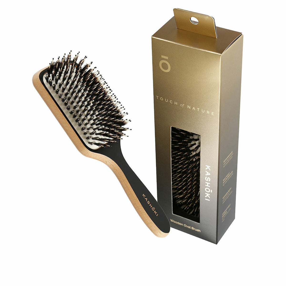 Brosse Démêlante Kashōki Touch Of Nature Carré 212Barber.com